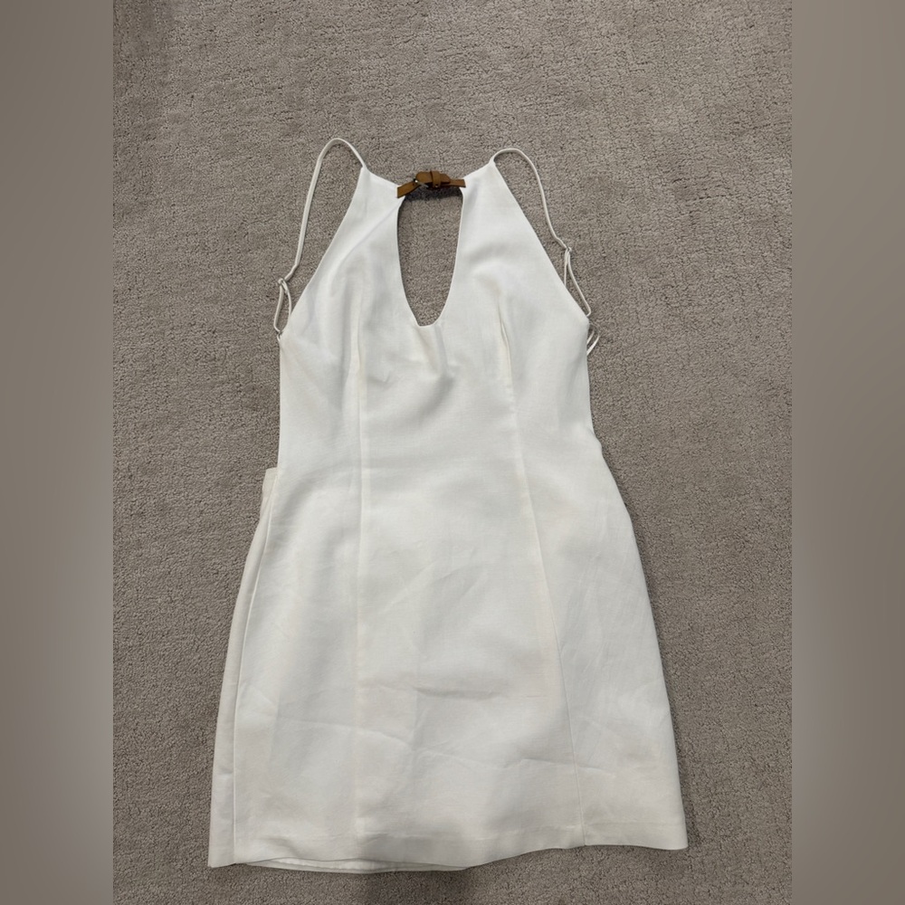Zara White Bodycon Dress